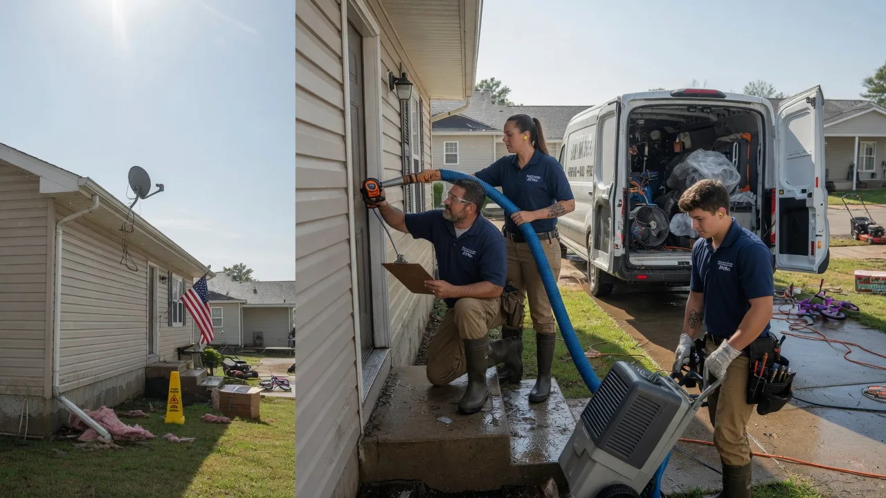 Ceiling Water Damage Restoration in Covington, LA near me